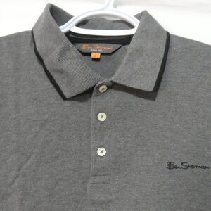 BEN SHERMAN | medium | Classic Grey Polo Shirt
